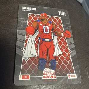 2026 Bo Jackson Battle Arena Maxed Out #195 Tyrese Maxey Brawl Card NEW NM